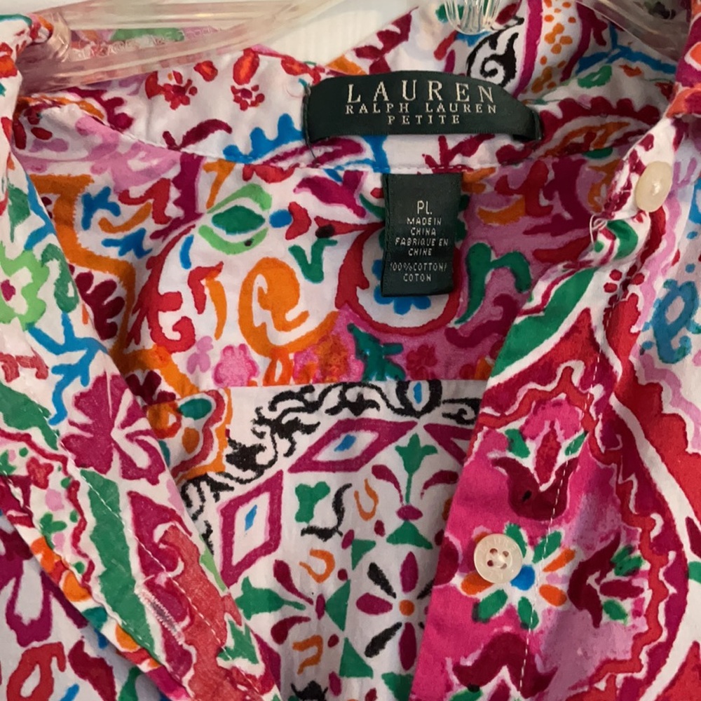 Colorful Button Down - Picture 2 of 3